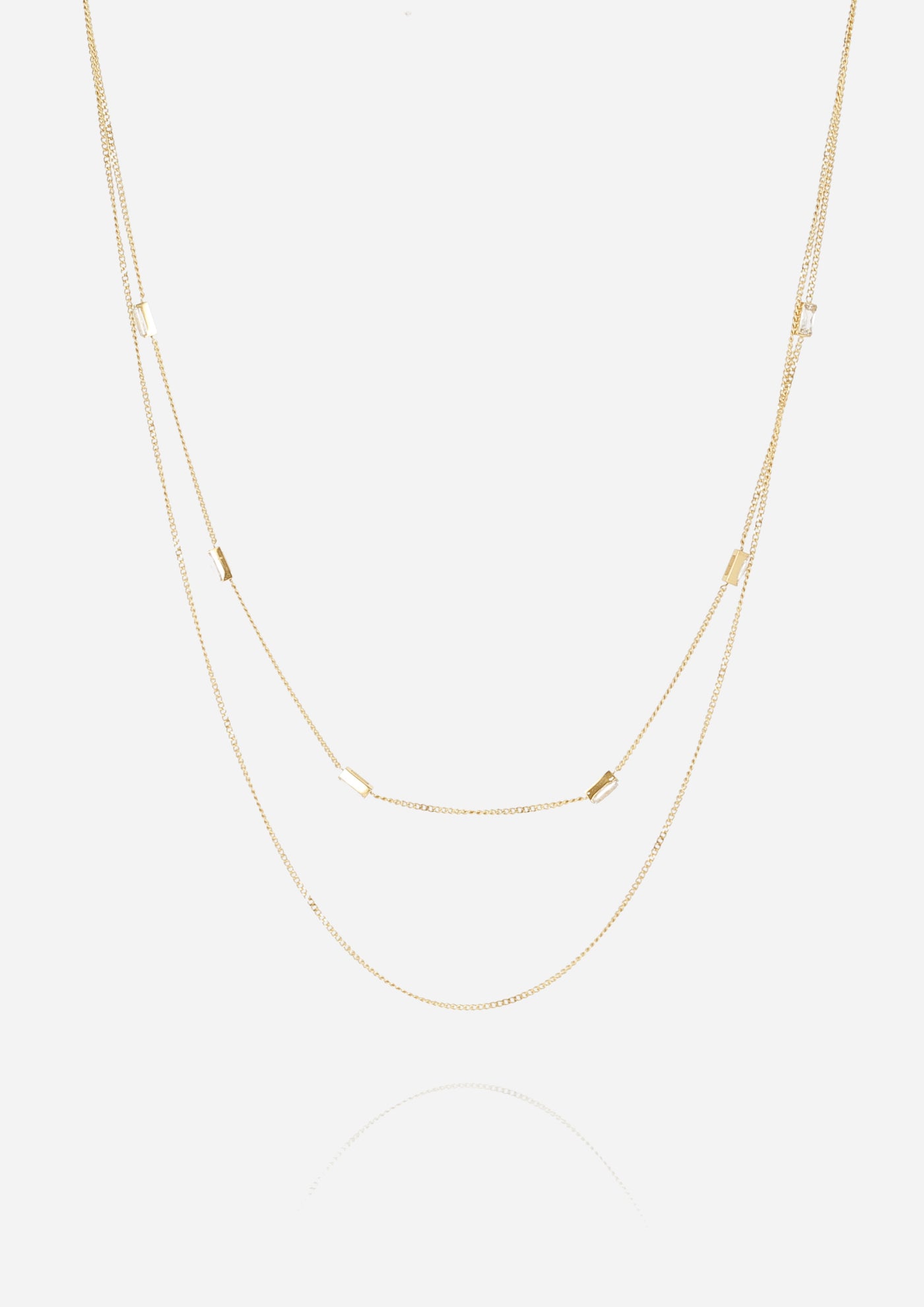 Zag Bijoux Necklace Collection - Gold Plated Steel (28)