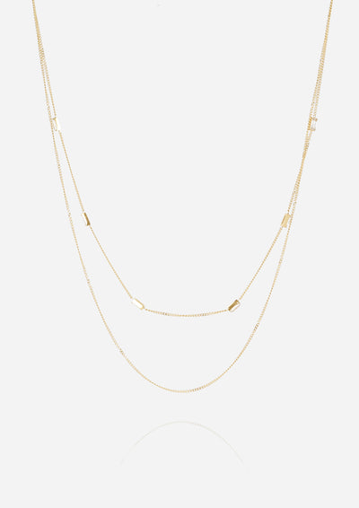 Zag Bijoux Necklace Collection - Gold Plated Steel (28)