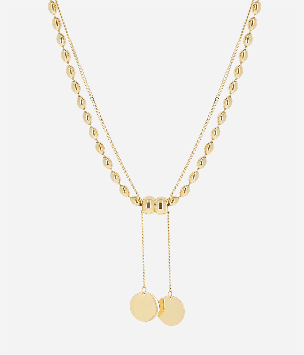 Zag Bijoux Necklace Collection - Gold Plated Steel (31)