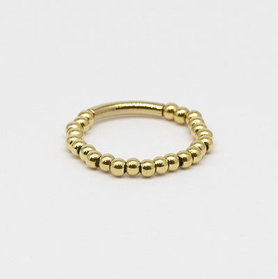 Zag Bijoux Ring Collection - Gold Plated Steel & Steel