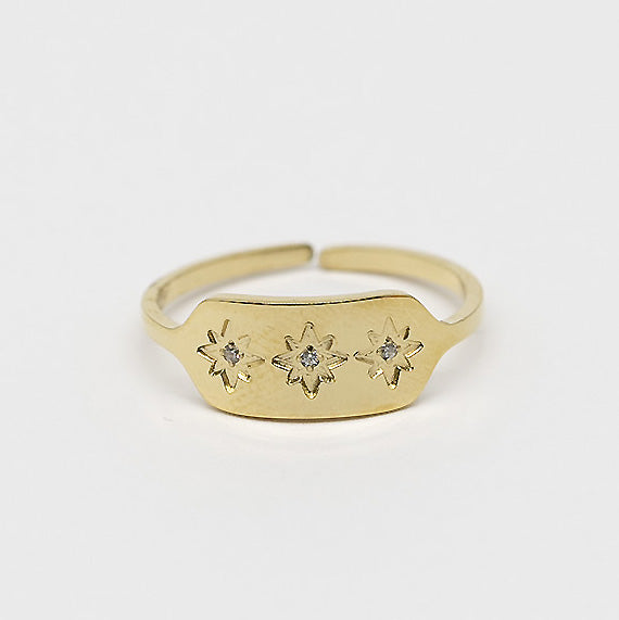 Zag Bijoux Ring Collection - Gold Plated Steel