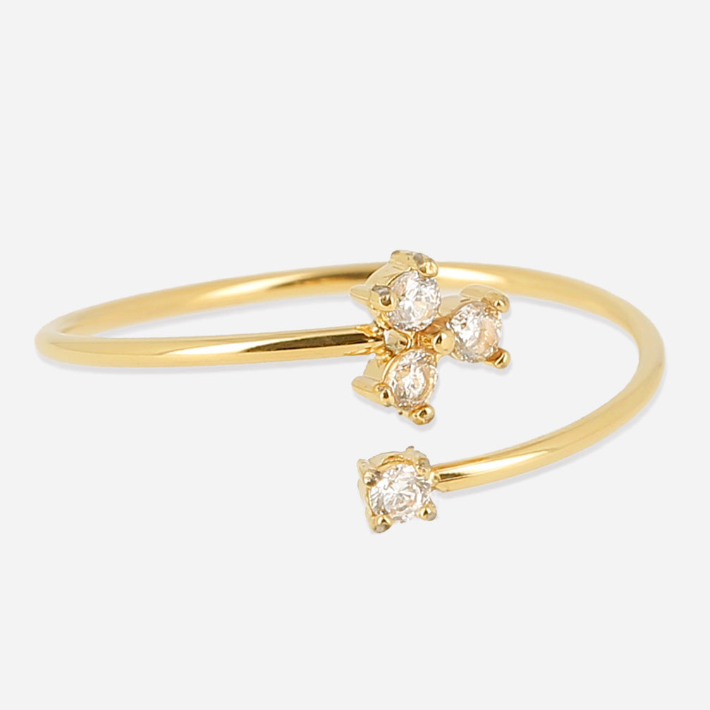 Zag Bijoux Ring Collection - Gold Plated Steel