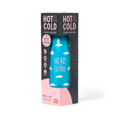 Legami Hot & Cold - 500 ml Vacuum Bottle Collection