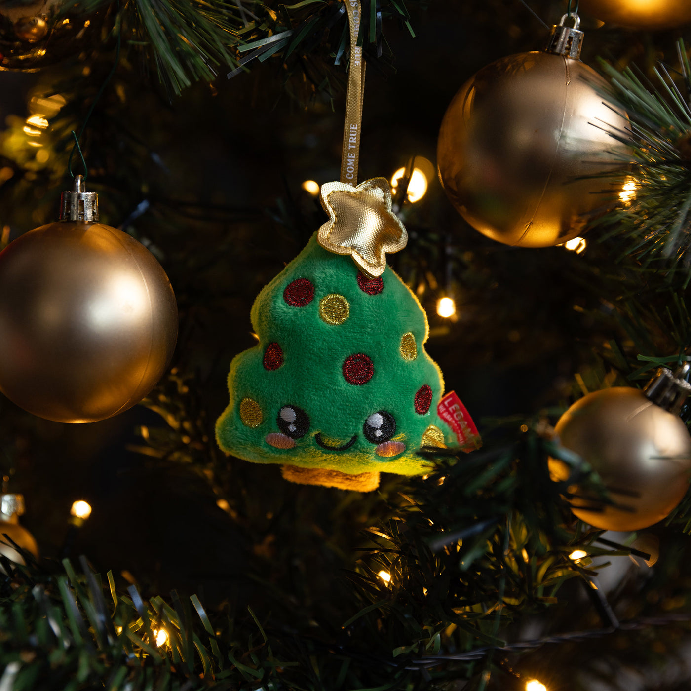 Legami Christmas 2025 - Plush Decoration - Oh-Oh-Ornaments