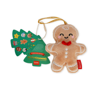 Legami Christmas 2025 - Plush Decoration - Oh-Oh-Ornaments