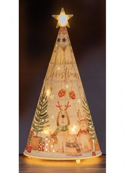 The Grange Interiors Christmas LED Light Up Tree Lantern