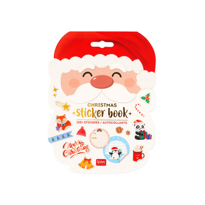 Legami Christmas 2025 - Santa Claus Sticker Book - Set of 150