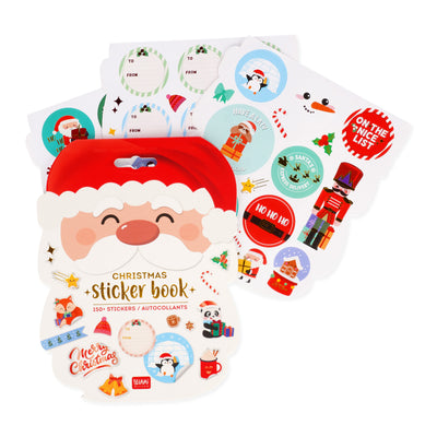 Legami Christmas 2025 - Santa Claus Sticker Book - Set of 150