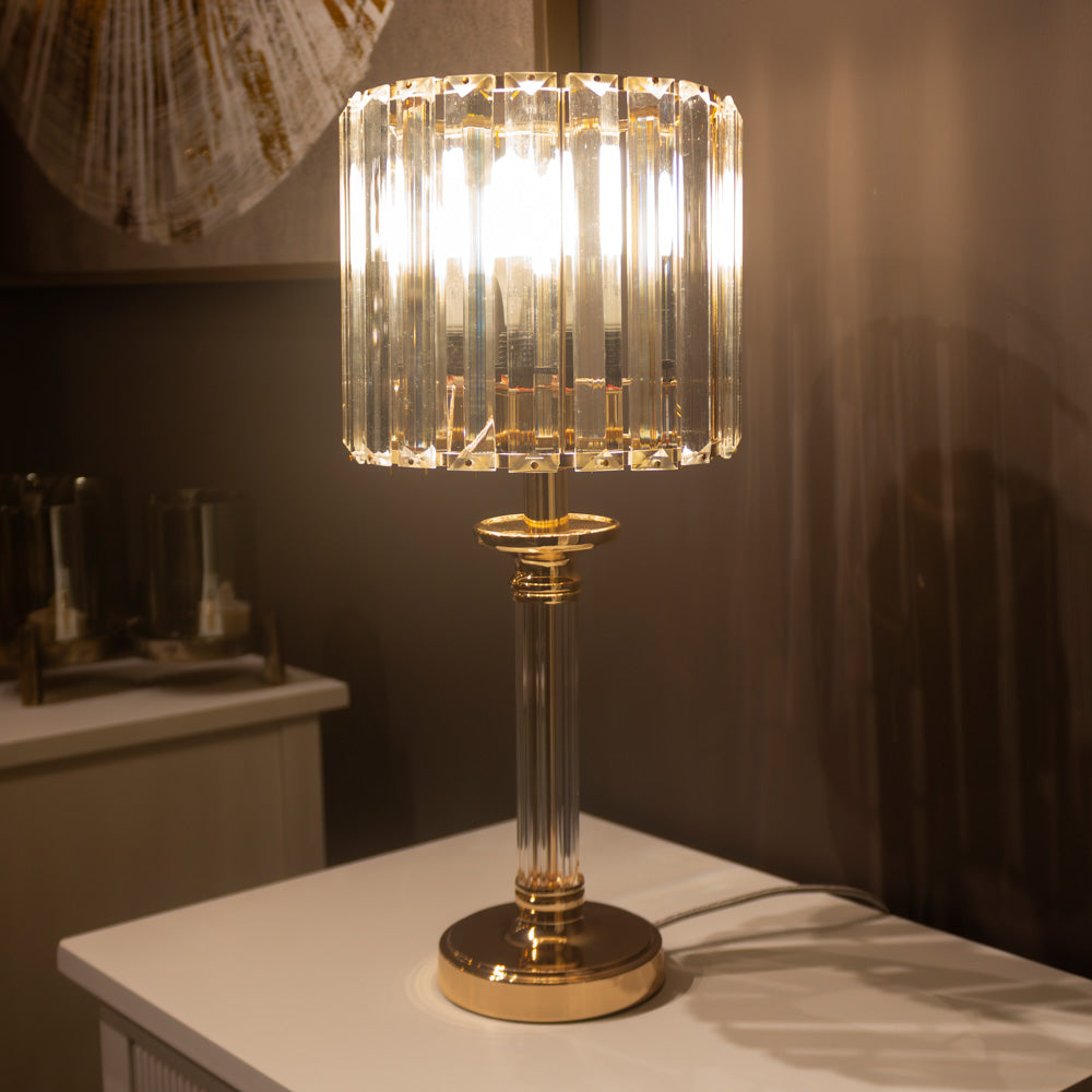 Tara Lane Table Lamp - Imogen Silver/Gold