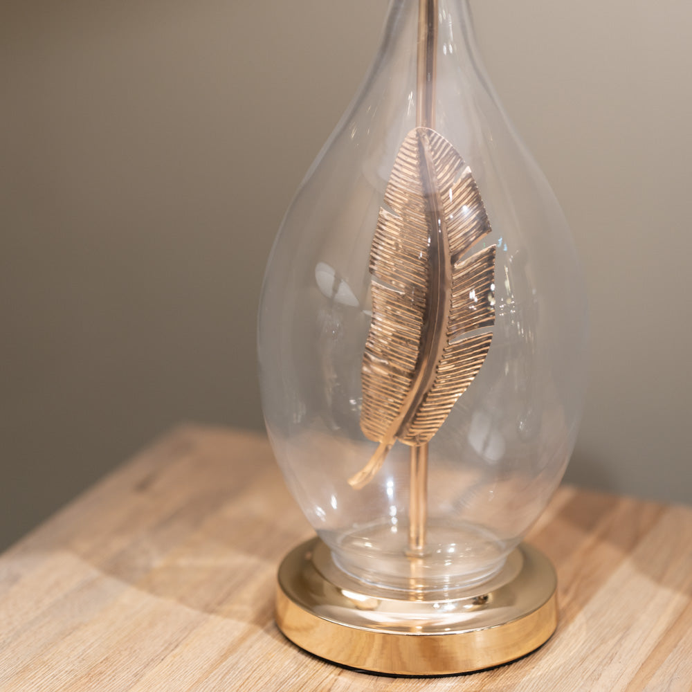 Tara Lane Table Lamp -  Sora Feather ** CLICK & COLLECT ONLY**