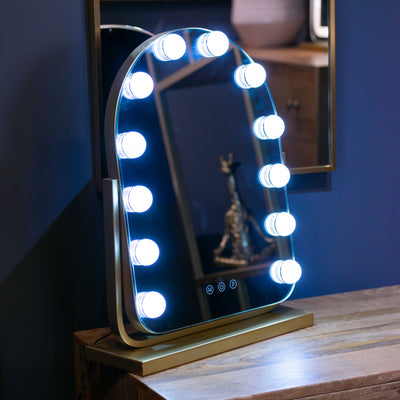 Tara Lane Vanity Mirror - Hollywood Bulb Arch **CLICK & COLLECT ONLY**