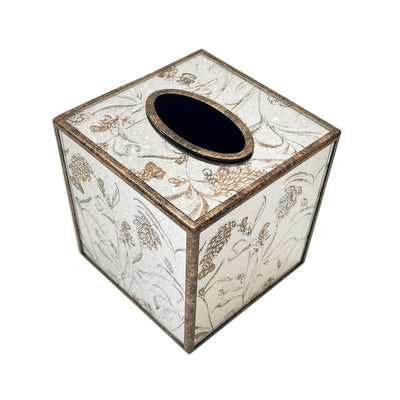 Tara Lane Tissue Box Collection - Vela Champagne