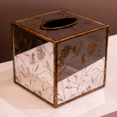 Tara Lane Tissue Box Collection - Vela Champagne