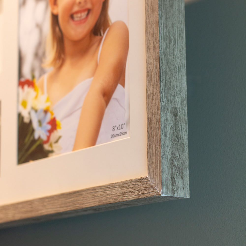 Tara Lane Photo Frame Collection - Gallery Rustic Oak/Champagne