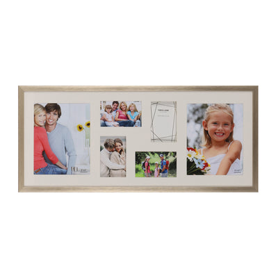 Tara Lane Photo Frame Collection - Gallery Rustic Oak/Champagne