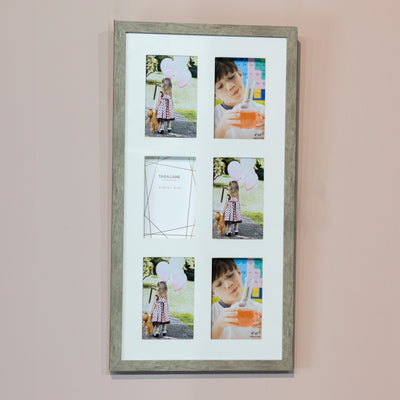 Tara Lane Photo Frame Collection - Gallery Rustic Oak/Champagne