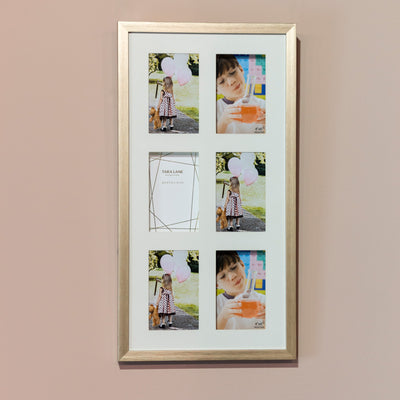 Tara Lane Photo Frame Collection - Gallery Rustic Oak/Champagne