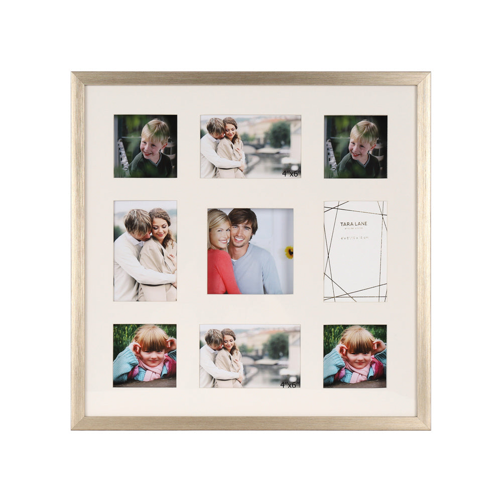 Tara Lane Photo Frame Collection - Gallery Rustic Oak/Champagne