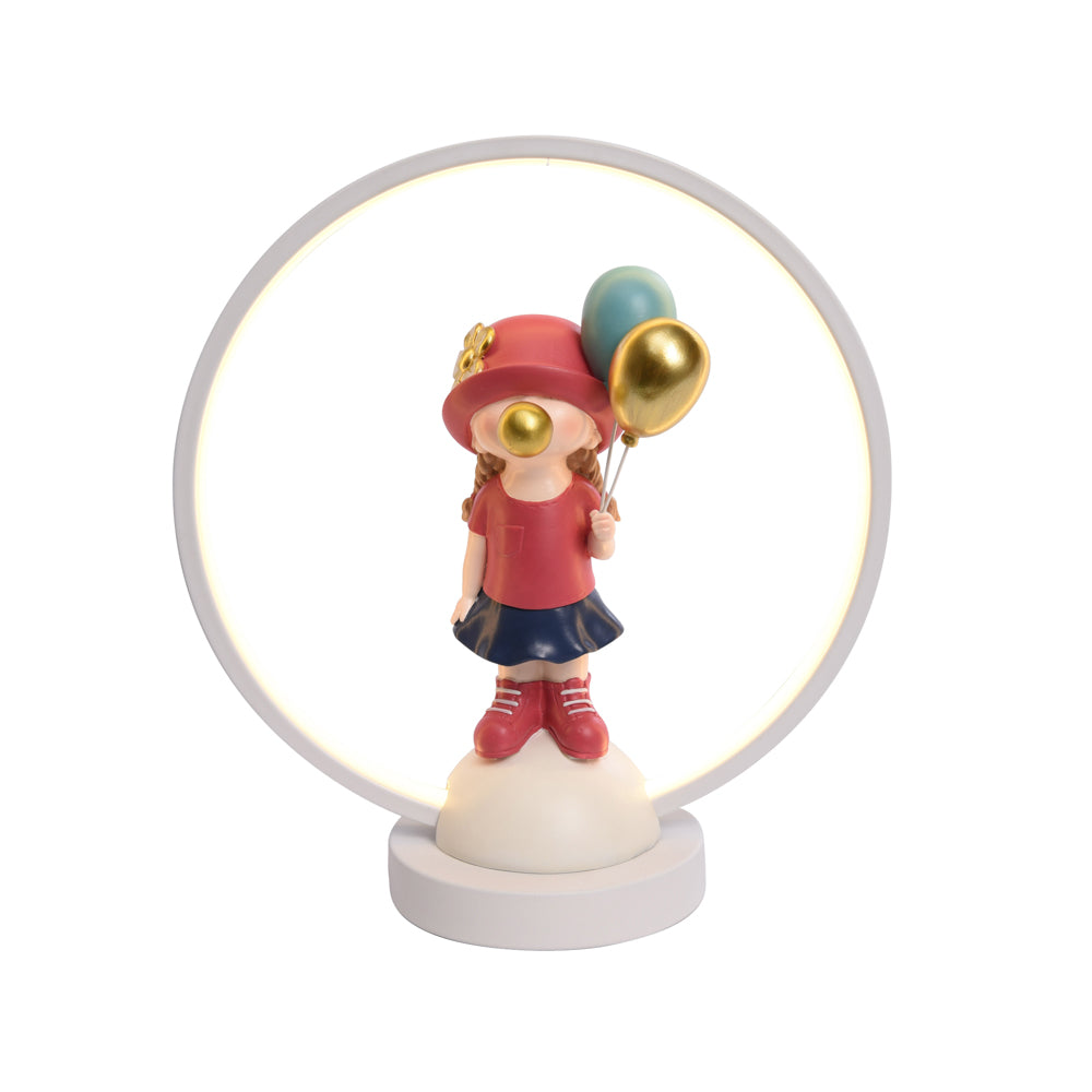 Tara Lane Table Lamp - Balloon Girl/Bunny Astronaut USB Rechargeable ** CLICK & COLLECT ONLY**