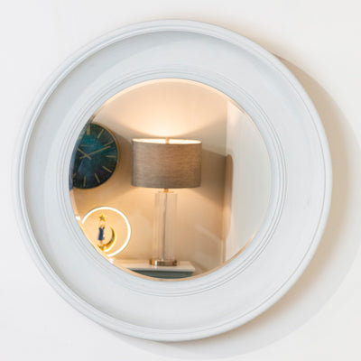 Tara Lane Mirror - Marcella Oyster Deep Round  **CLICK & COLLECT ONLY**