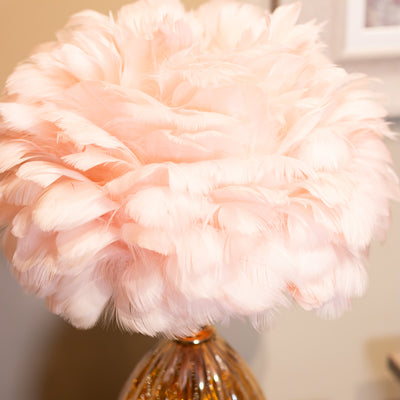 Tara Lane Table Lamp - Raya Pink Feather ** CLICK & COLLECT ONLY**