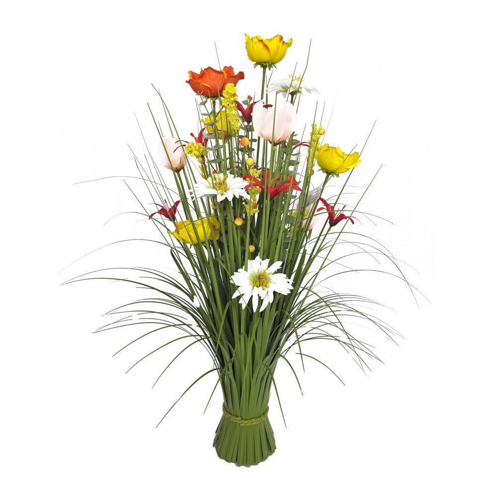 Tara Lane Artifical Floral & Plant Collection - Wildflower Daisy/Rose Bundle