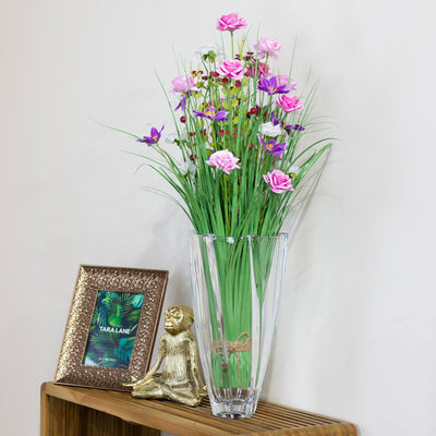 Tara Lane Artifical Floral & Plant Collection - Wildflower Daisy/Rose Bundle