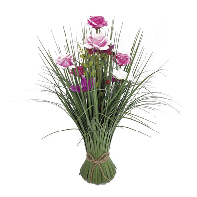 Tara Lane Artifical Floral & Plant Collection - Wildflower Daisy/Rose Bundle