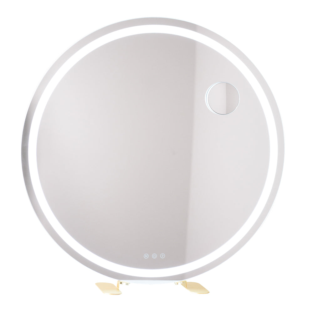 Tara Lane Vanity Mirror - Hollywood Round Gold **CLICK & COLLECT ONLY**