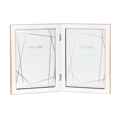 Tara Lane Photo Frame Collection - Ella White/Gold