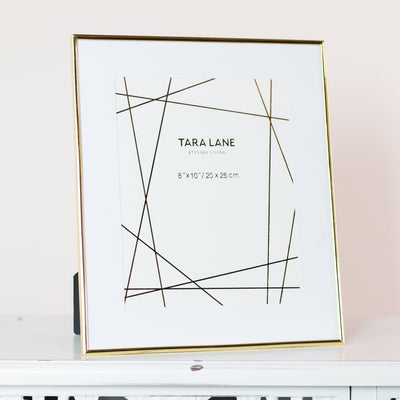 Tara Lane Photo Frame Collection - Lisa Gold/Black