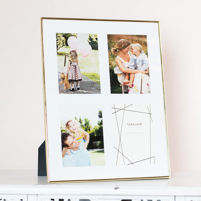 Tara Lane Photo Frame Collection - Lisa Gold/Black