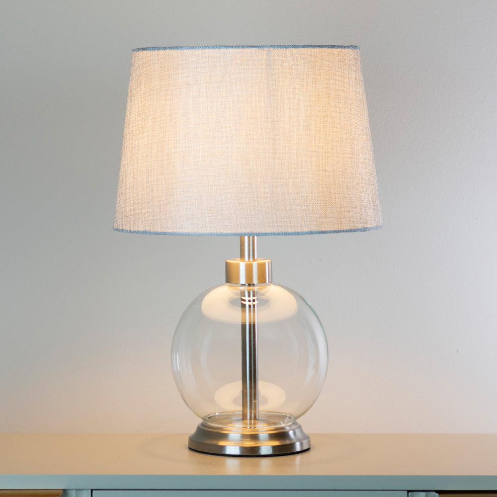 Tara Lane Table Lamp -  Bella Silver/Gold ** CLICK & COLLECT ONLY**