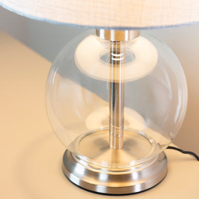 Tara Lane Table Lamp -  Bella Silver/Gold ** CLICK & COLLECT ONLY**