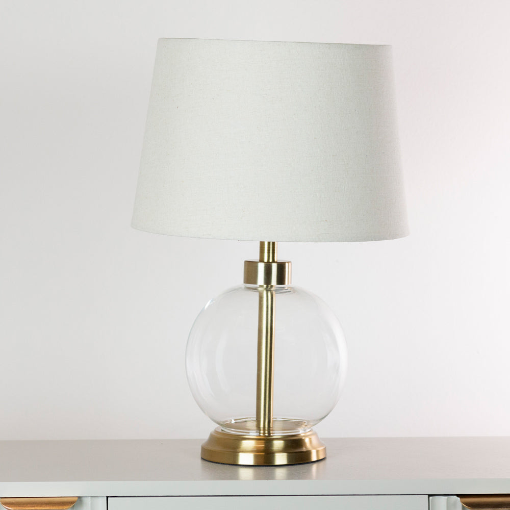 Tara Lane Table Lamp -  Bella Silver/Gold ** CLICK & COLLECT ONLY**