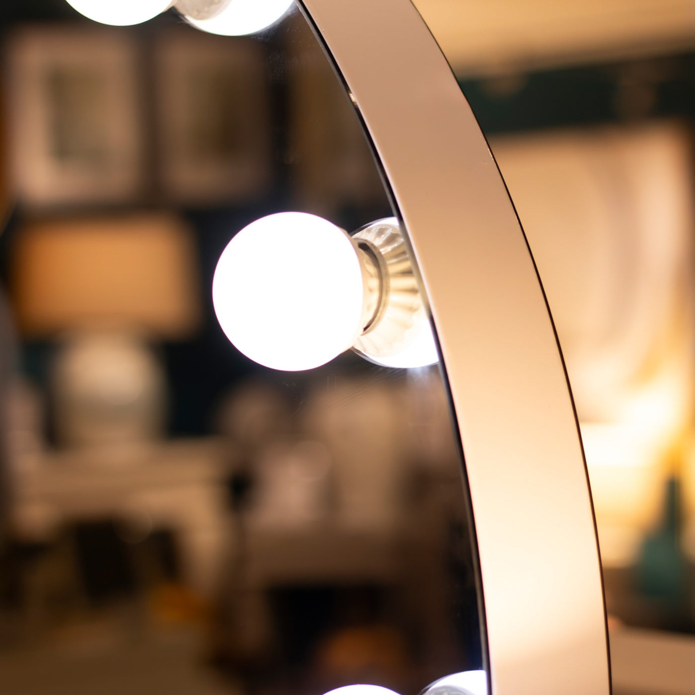 Tara Lane Vanity Mirror - Hollywood Round Over Sized **CLICK & COLLECT ONLY**