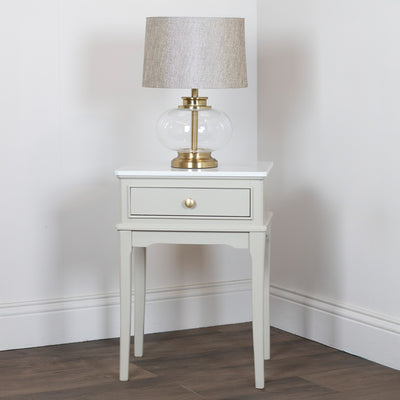 Tara Lane Furniture - Monroe Marble Top Collection - Stone **CLICK & COLLECT ONLY**