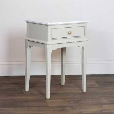 Tara Lane Furniture - Monroe Marble Top Collection - Stone **CLICK & COLLECT ONLY**