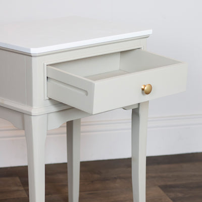Tara Lane Furniture - Monroe Marble Top Collection - Stone **CLICK & COLLECT ONLY**
