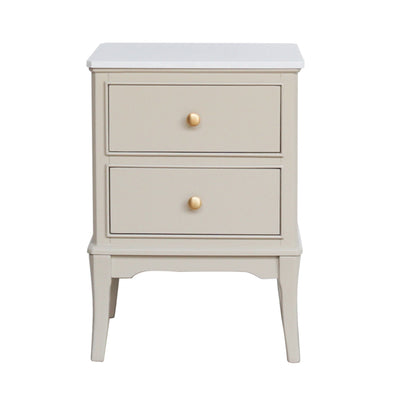 Tara Lane Furniture - Monroe Marble Top Collection - Stone **CLICK & COLLECT ONLY**