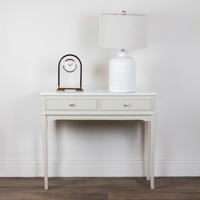 Tara Lane Furniture - Monroe Marble Top Collection - Stone **CLICK & COLLECT ONLY**
