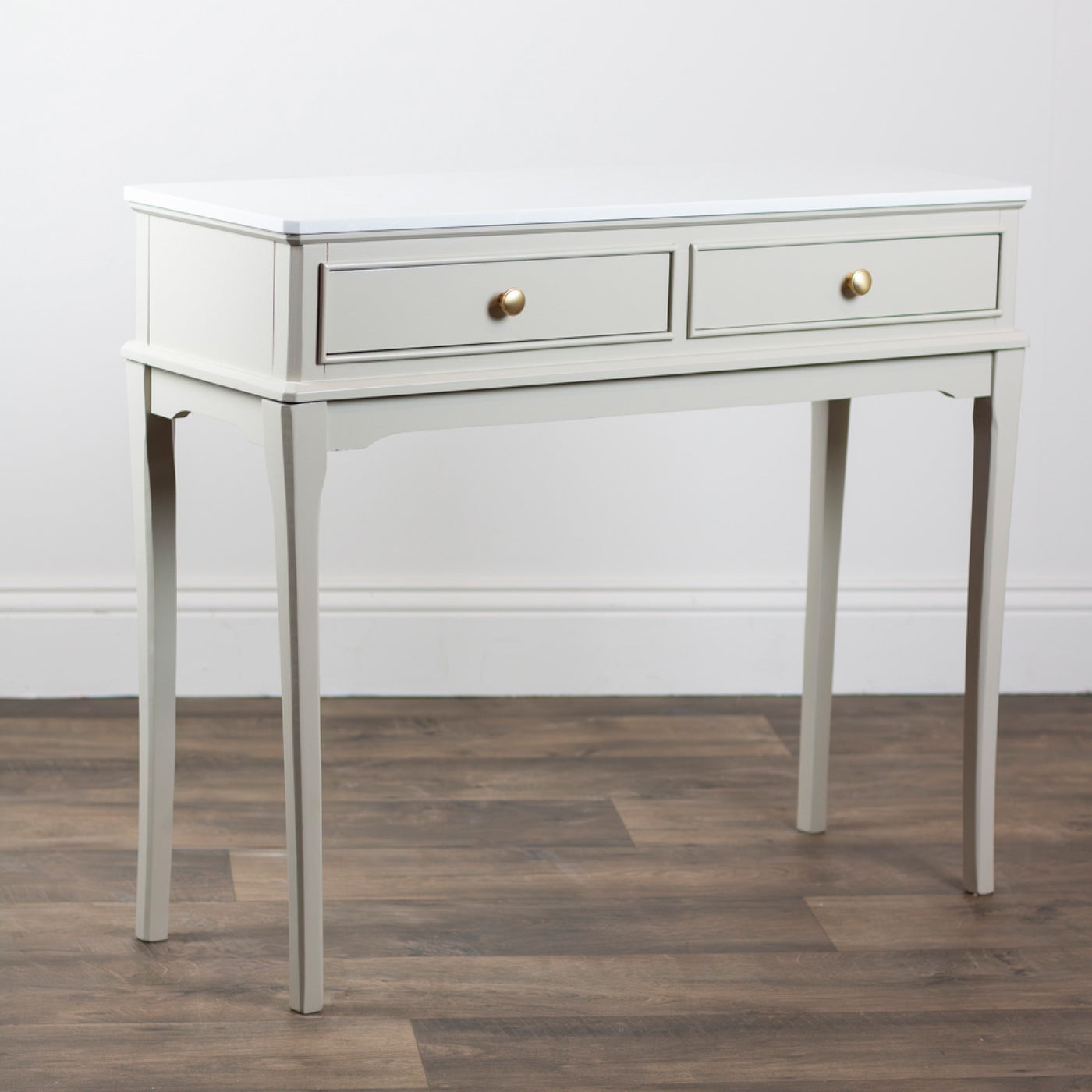 Tara Lane Furniture - Monroe Marble Top Collection - Stone **CLICK & COLLECT ONLY**