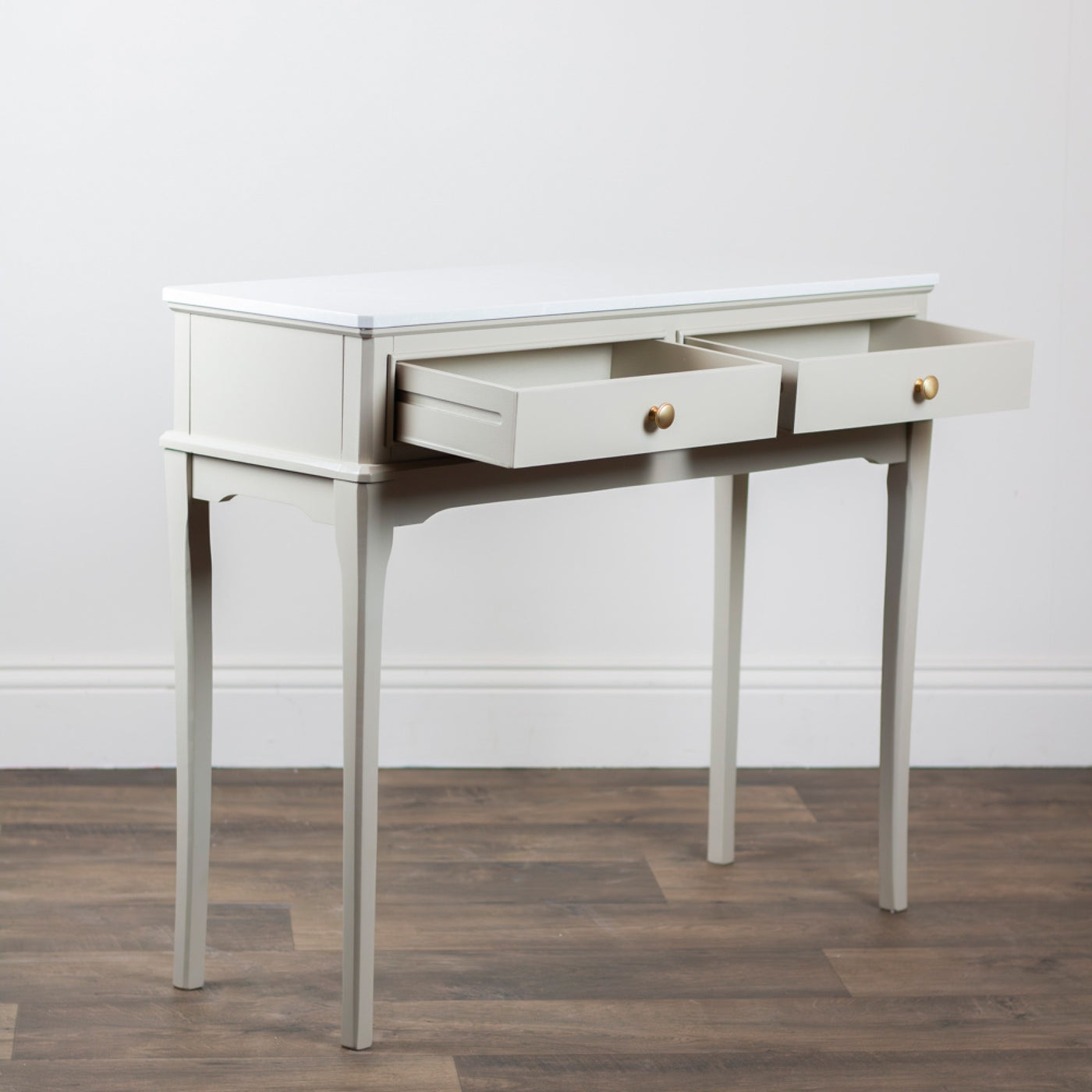 Tara Lane Furniture - Monroe Marble Top Collection - Stone **CLICK & COLLECT ONLY**