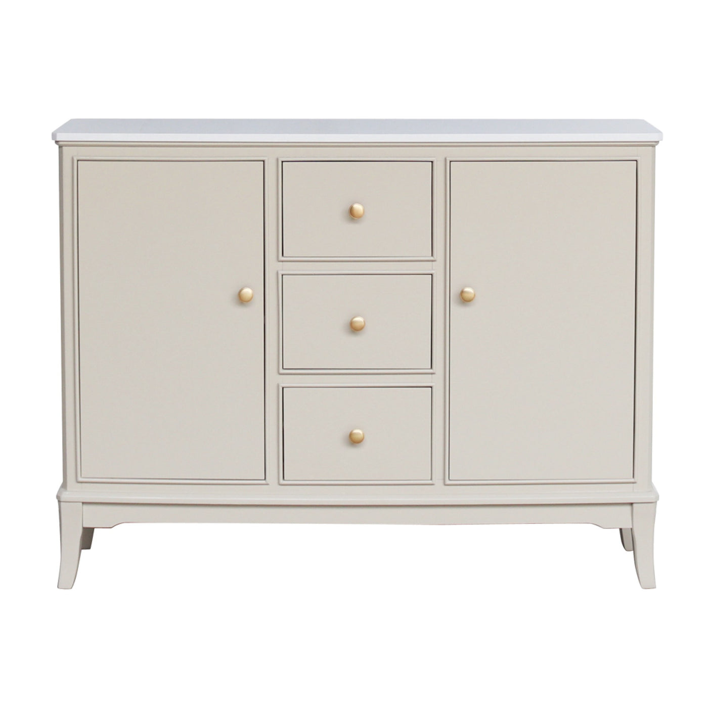 Tara Lane Furniture - Monroe Marble Top Collection - Stone **CLICK & COLLECT ONLY**