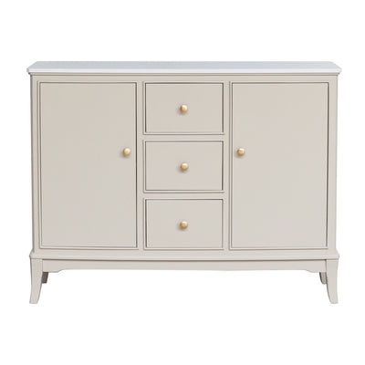 Tara Lane Furniture - Monroe Marble Top Collection - Stone **CLICK & COLLECT ONLY**