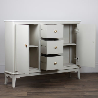 Tara Lane Furniture - Monroe Marble Top Collection - Stone **CLICK & COLLECT ONLY**