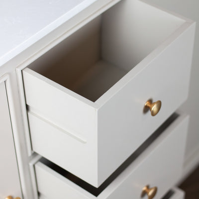 Tara Lane Furniture - Monroe Marble Top Collection - Stone **CLICK & COLLECT ONLY**
