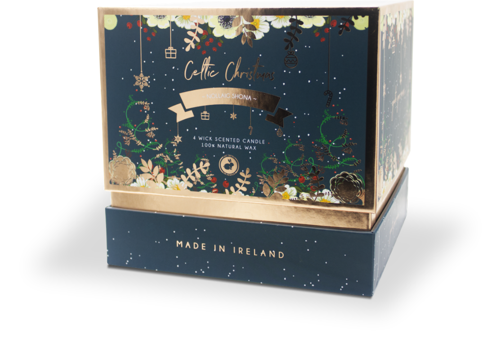 Celtic Candles Christmas 2025 Luxury 4 Wick Candle Collection