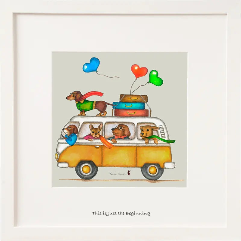 Belinda Northcote 'This is Just the Beginning' Framed Print*