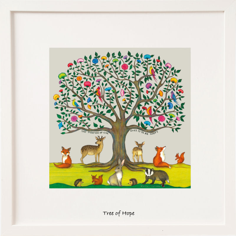 Belinda Northcote 'Tree of Hope' Framed Print**